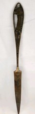 Rare VTG SANTA BARBARA MISSION  STERLING SILVER STAMPED SOUVENIR LETTER OPENER picture