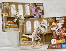Pokemon PLAMO Plastic Model Fossil Series Tyrantrum & Aerodactyl Set of 2 New picture