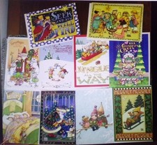 Mary Engelbreit Christmas Cards ~ New Sealed ~ 10 Cards and Envelopes ~ Current picture