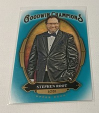 Stephen Root Actor 2020 Upper Deck Goodwin Champions Turquoise Parallel #29 picture