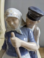 1956s Vintage Denmark Royal Copenhagen Porcelain Figurine 8