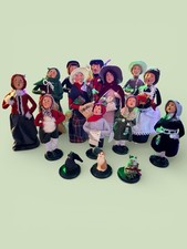 The Carolers Lot Of 15 Vtg Christmas Figures Decor Byers Choice Carolers picture