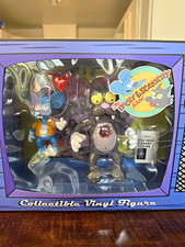 Kidrobot The Simpsons Itchy & Scratchy Vinyl Figure Set picture