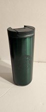 New Starbucks Stainless Steel 12oz Vacuum Insulated Green Shiny Tumbler Nwt picture
