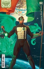 🟢🔥 TITANS UNITED BLOODPACT #1 MOLINA HISPANIC HERITAGE VARIANT C GREEN LANTERN picture