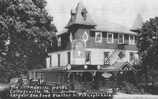 The Commercial Hotel Collegeville Pennsylvania PA - Reprint picture