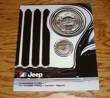 Original 1983 Jeep Full Line Sales Brochure 83 Cherokee CJ Scrambler picture