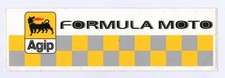Sticker sticker vintage sticker car motorcycle tuning AGIP FORMULA MOTO picture