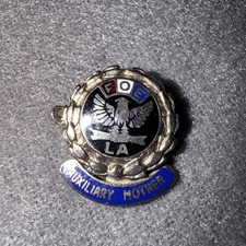 Vintage FOE Fraternal Order of Eagles Grand Aerie Ladies Auxiliary Mother Pin picture