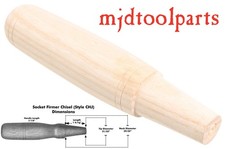 Amish Turned Hickory Socket Firmer Chisel Handle - Style CHJ - mjdtoolparts picture