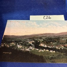 LISBON NH New Hampshire Bird's Eye View 1910 Antique Vintage Postcard C26 picture