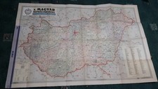 Map of Hungary, 1957, Budapest picture