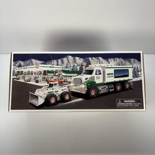 Hess 2008 Toy Truck and Front Loader New In Original Box.  Collectible. picture