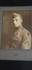 WWI U.S. Army Portrait Photo Named Jesse B. Litten Wheeling WV Loar & Co picture