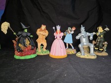 Enesco Wizard of Oz Figurine Set of 6 w/ Boxes Turner Entertainment picture