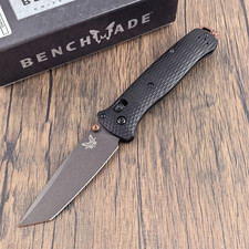 Benchmade 537GY-03 Bailout Crater Black CPM-M4 Aluminum Folding Knife picture