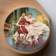 1985 Edwin M Knowles Shall We Dance Collector's Plate with COA in Original Box picture