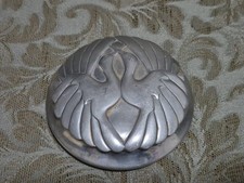 VTG Seagull Fine Pewter Trinket Ring Holder picture