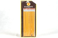 VENUS SUPERITE 877 Wooden Pencils, Rare Venus #2 Superite 877 Yellow Pencils picture