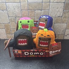 DOMO Domo-Kun 2026 Target Halloween Costume Plushies Complete Set Of 4 Plush NWT picture