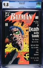 BATMAN #428 COMIC CGC 9.8 Death of Robin (Jason Todd) KEY🗝️ WHITE PAGES picture