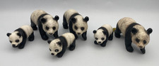 Schleich GIANT PANDA BEAR & CUB Lot of 6 Retired 2003 Figures 14331 14199 picture