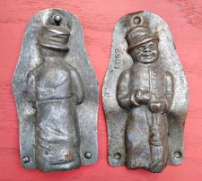 Rare Vintage Chocolate Mold Christmas Snowman Anton Reiche 5 inches picture