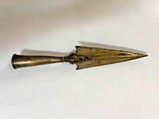 Antique WOOTZ SPEAR 1800s Bhala Period Very Old Rare Collectible 12.5 Inches picture