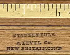 Fine Early Antique Stanley Rule & Level № 36 6” Caliper Rule. picture