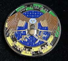 Eagle AMU 757 AMXS Las Vegas Where Eagles Go To Prey Challenge Coin picture