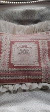 Vintage Floral Pink shabby chic pillow picture