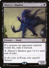[MTG] Misery's Shadow (107p) (PBRO) LP-HP picture