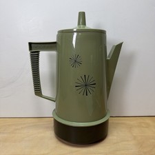Vintage 1970s Regal Poly Perk 4-8 Cup Automatic Electric Coffee Maker W/atoms picture