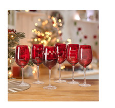 Mikasa Cheers Ruby Wine Glasses, Set of 6 Item 1877495 | Model 5318173 picture