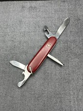 1957-1960 Vintage VICTORINOX VICTORIA OFFICIER SUISSE Swiss Army Knife  picture