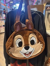 Disney Parks 2026 Chip & Dale Big Face Tote Bag New picture