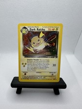 🌀🌀 SWIRL 🌀🌀 Dark Raichu 83/82 Holo Secret Rare Team Rocket Pokémon WOTC picture