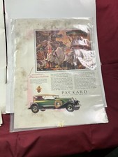 57 Early Magazine Car Advertisement. Mostly Between 1911-1935. Very Rare Find picture