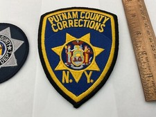 Putnam County Corrections N.Y. collectors patch set 2 pieces picture