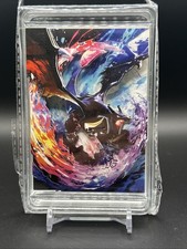 Mega Charizard 3D Multilayered Paper Carved PokémonFan Art Card-Sealed picture