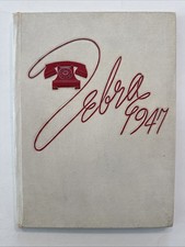 1947 Pine Bluff High School Yearbook Pine Bluff Arkansas the Zebra Signatures picture