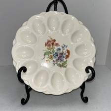 Vtg E&R Earling American Artware Floral 9