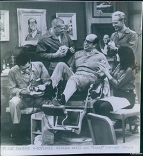 1963 Phil Silvers Comedy Scene Interior Historic Original Vintage 8x8 Photo picture