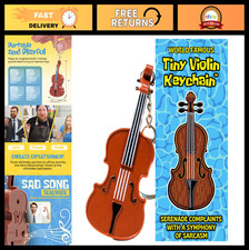 Miniature Violin Toy | Plays Sad SpongeBob Music | Perfect Gift for Fans picture