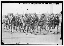 Photo:Brooklyn New York 1910s 47th Regiment Soldiers Going to War Games picture