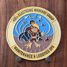 412th Electronic Warfare Group Maintenance & Logistics Ops Challenge Coin  W#21 picture
