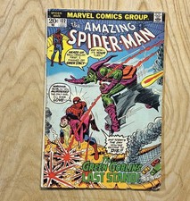 The Amazing Spider-Man #122 1973 Death of Green Goblin Very Good Plus picture