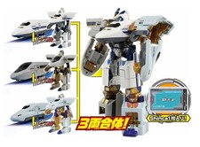 Takara Tomy Shinkansen Shinkalion  DXS10 Trinity 3-Car Transforming Robot Train picture