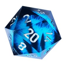 BESCON Dragon’s Eye Polyhedral Dice Set 7pcs RPG Handmade Sharp Edged picture