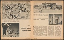 Easton MA Syracuse NY New Haven CT 1960s Paul Rudolph Architecture Prints picture